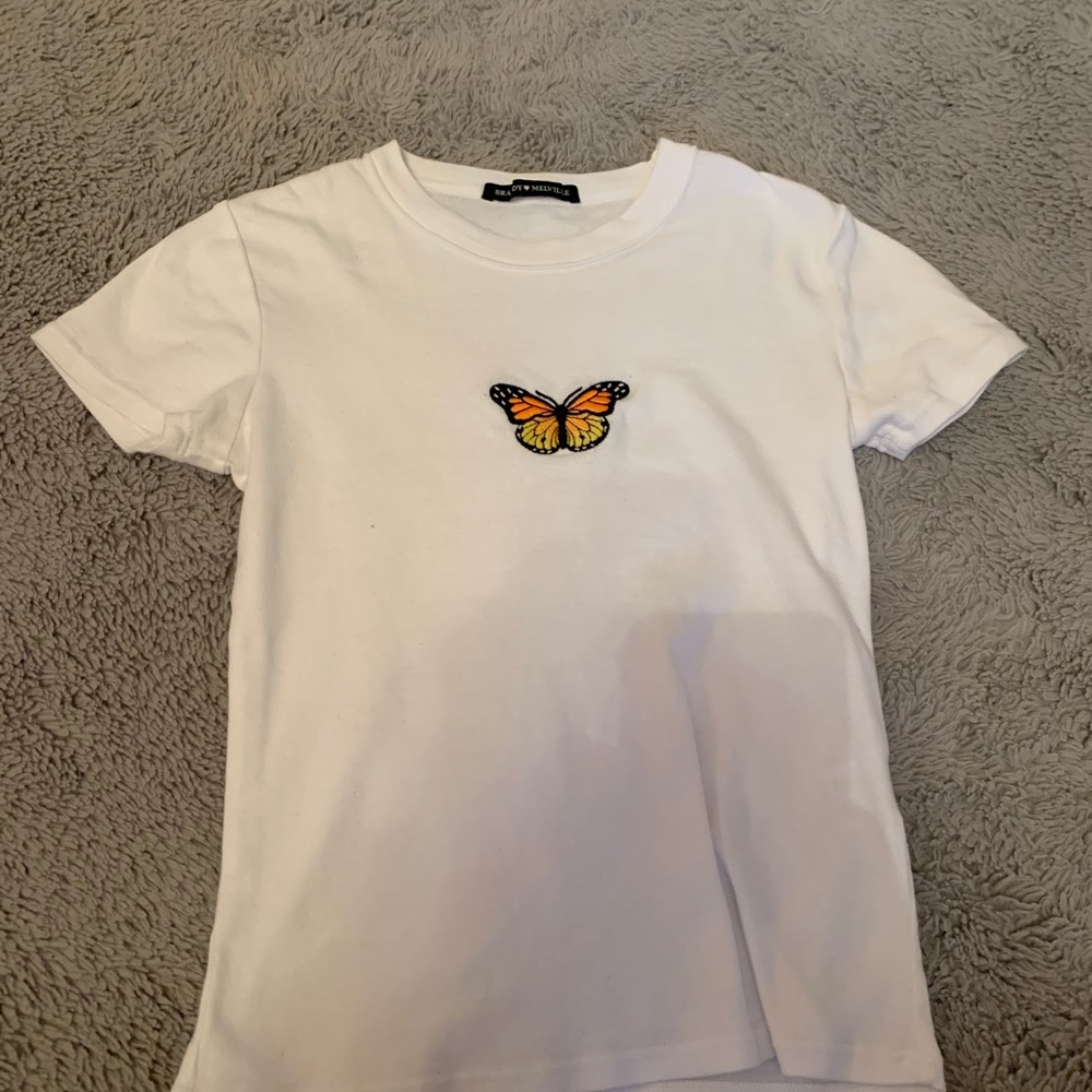 Brandy Melville Butterfly Top
